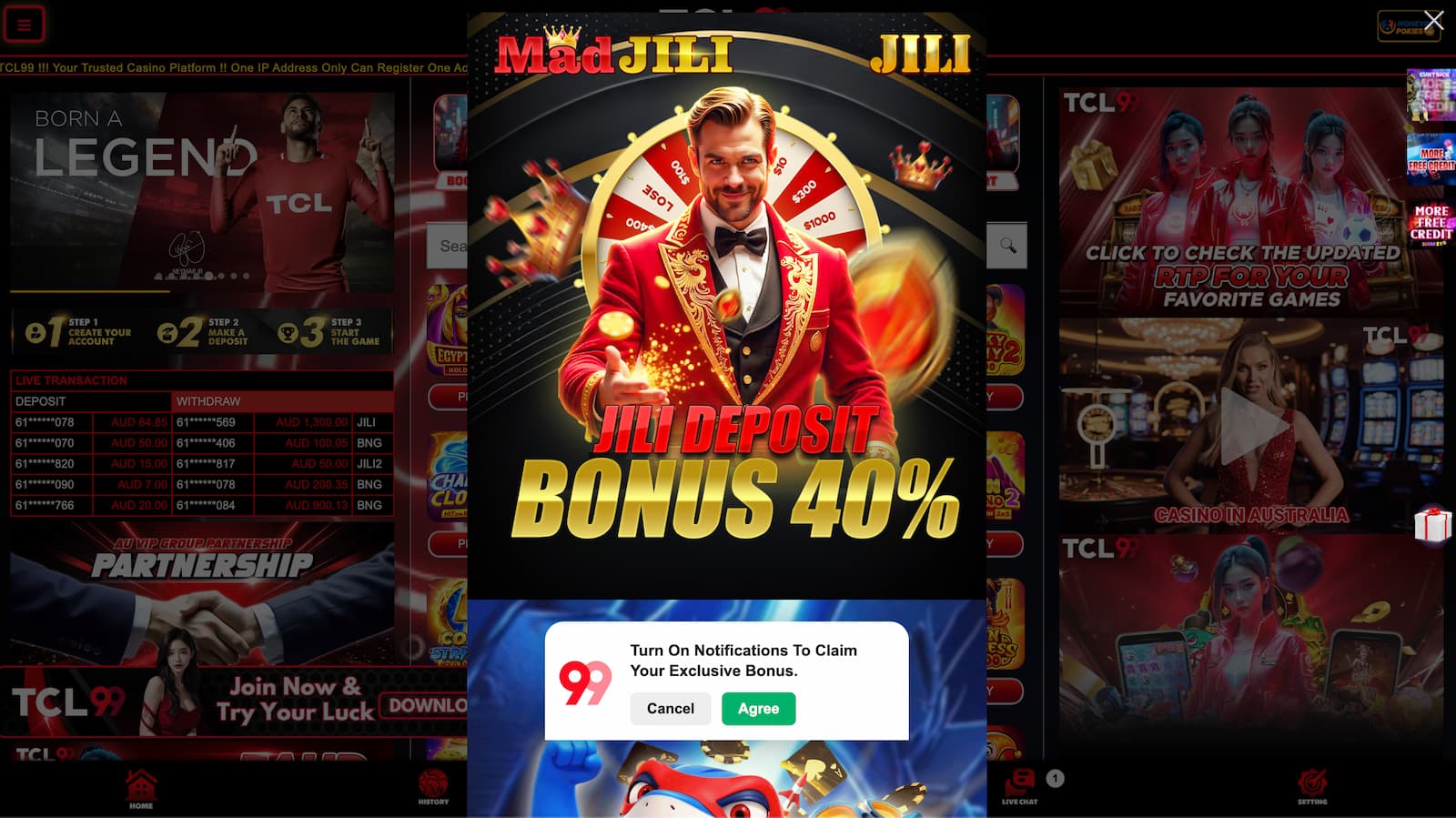 TCL99 Casino